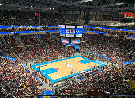 北京五棵松首鋼文體籃球館CBA訓練場(chǎng)