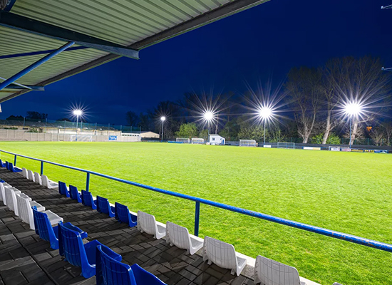 捷克 RAFK Rajhrad 足球場(chǎng)照明升級