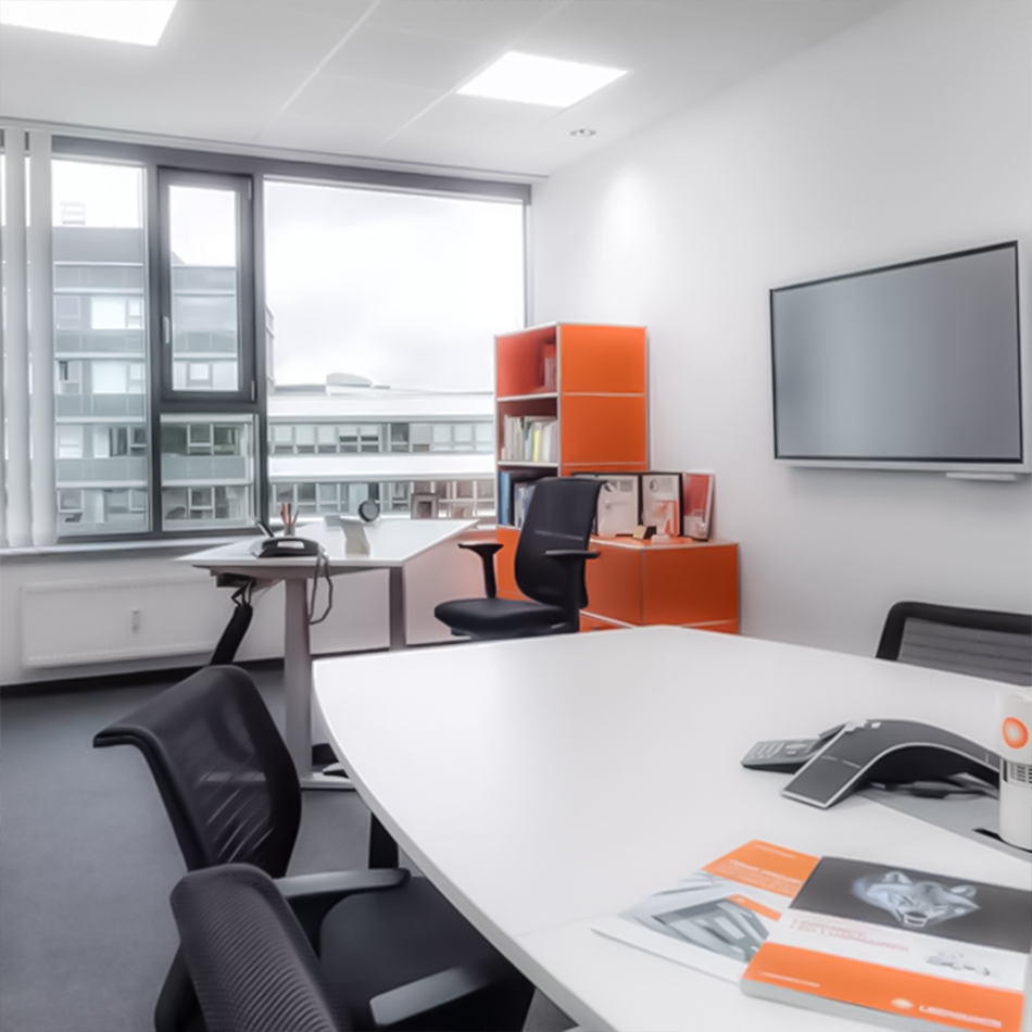 德國加興朗德萬(wàn)斯轉換辦公室照明